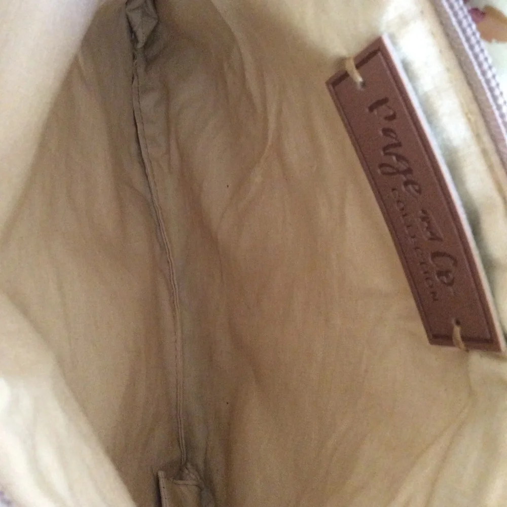 NWOT Page and Co Collection Turkish Rug Clutch